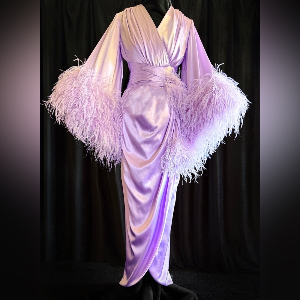 Catherine D'Lish Seafoam "Selene" Dressing Gown